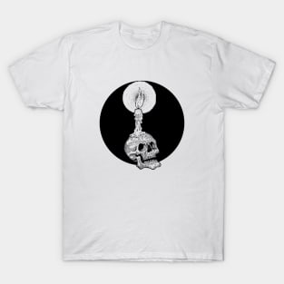 Dark Skull Candle T-Shirt